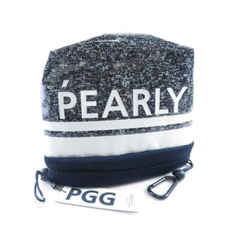 パーリーゲイツ(PEARLY GATES)の未使用 PEARLY GATES パーリーゲイツ 268-0984305 アイアン用ヘッドカバー ネイビー PGG ゴルフ スポーツ用品 HU369C (その他)