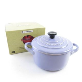 ルクルーゼ(LE CREUSET)の未使用 Le Creuset ルクルーゼ ミニココットラウンド 1点 パープル ラベンダー SY5477K (食器)