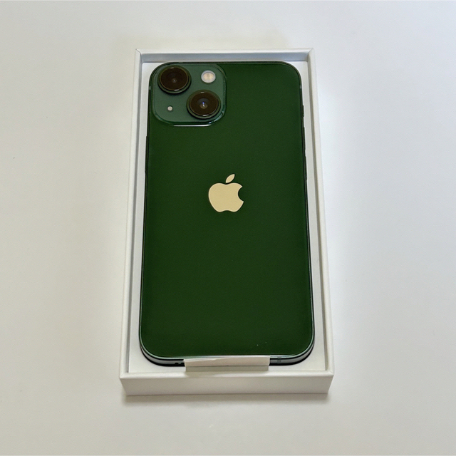 iPhone - 【新品同様】iPhone 13 mini 128GB Green グリーン 緑の通販