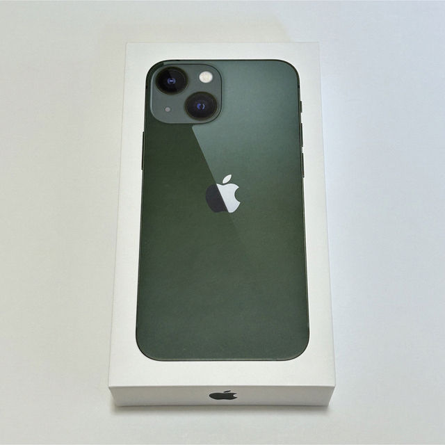 iPhone - 【新品同様】iPhone 13 mini 128GB Green グリーン 緑の通販