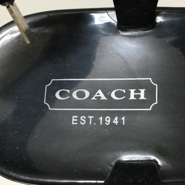 COACH(コーチ)のコーチ ビーチサンダル 6B レディース - 黒 レディースの靴/シューズ(サンダル)の商品写真