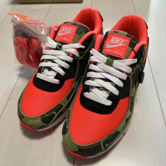 ナイキ エアマックス90 ダックカモ air max 90 アトモス atoms