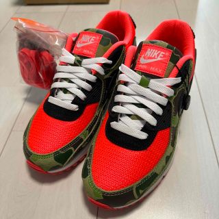 ナイキ(NIKE)のナイキ エアマックス90 ダックカモ air max 90 アトモス atoms(スニーカー)