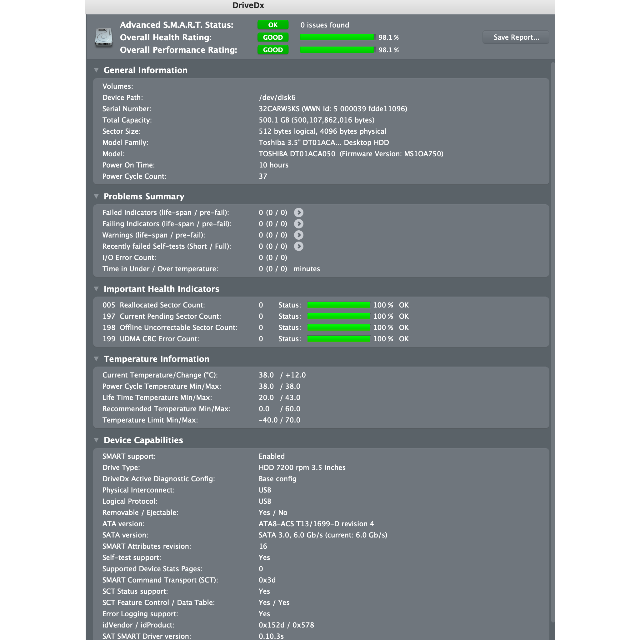 東芝(トウシバ)の東芝 3.5インチ 500GB SATA HDD ×2本セット スマホ/家電/カメラのPC/タブレット(PCパーツ)の商品写真