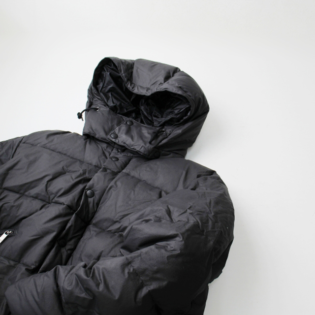 L'Appartement アパルトモン STAMMBAUM シュタンバウム OLMETEX SHORT DOWN JACKET F/ブラック ダウンジャケット-.【2400013189712】