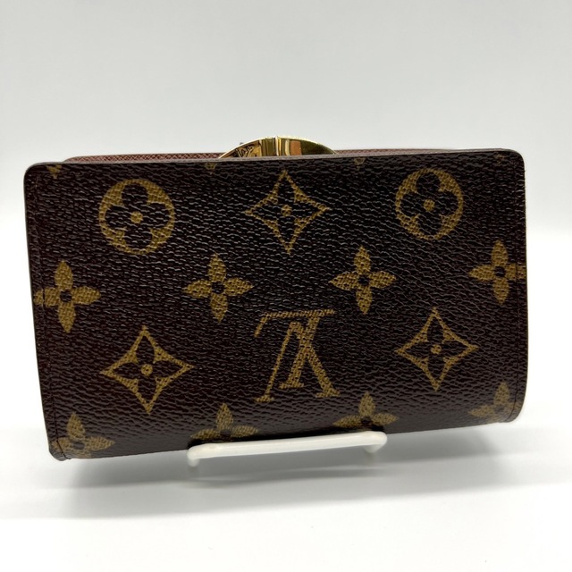 LOUIS VUITTON(ルイヴィトン)の新型！美品！ヴィトン　モノグラム　ヴィエノワ　がま口　財布　M61674 レディースのファッション小物(財布)の商品写真