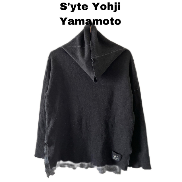 S’yte Yohji Yamamoto サイト　ハイネックニットトップス