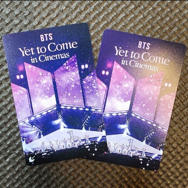 BTS Yet to Come in Cinemas 未使用ムビチケ