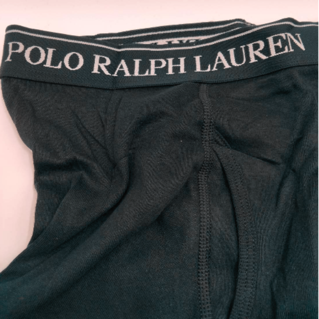 POLO RALPH LAUREN(ポロラルフローレン)のポロ ラルフローレン メンズボクサーパンツ 1枚 Mサイズ Black/Red メンズのアンダーウェア(ボクサーパンツ)の商品写真