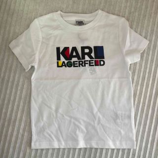 カールラガーフェルド(Karl Lagerfeld)のKarl Lagerfeld Kids T-Shirt  ロゴ　半袖Tシャツ(Tシャツ/カットソー)