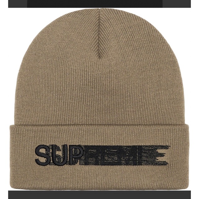 supreme motion logo beanie