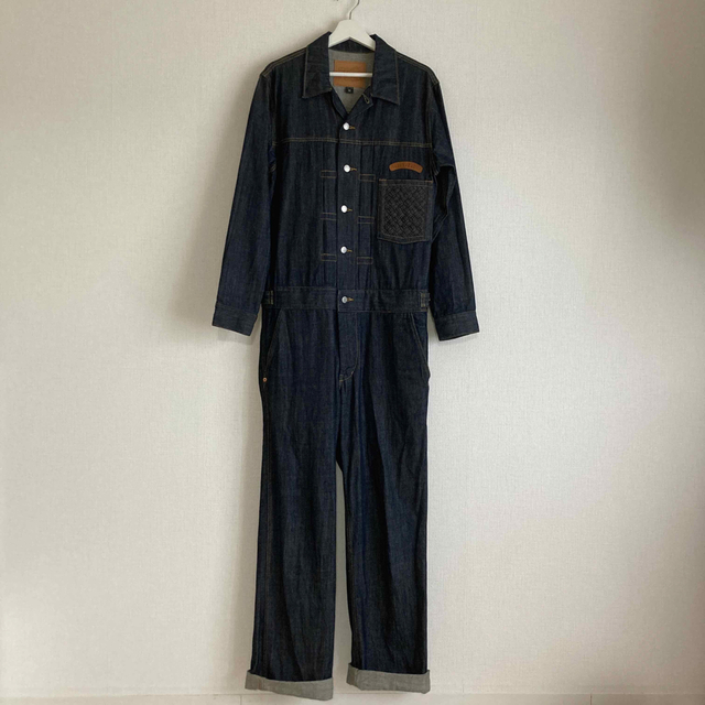 オールインワン/ジャンプスーツ/つなぎ/SEVENTY FOUR/デニム/美品 2022
