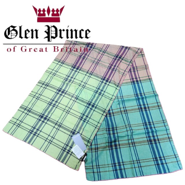 Glen Prince(グレンプリンス)のグレンプリンス×ビームス　コットン　大判ストール　Glen Prince メンズのファッション小物(ストール)の商品写真