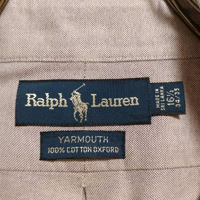 Ralph Lauren(ラルフローレン)のポロラルフローレン BDシャツ クリーニング済 ビッグシルエット くすみカラー メンズのトップス(シャツ)の商品写真