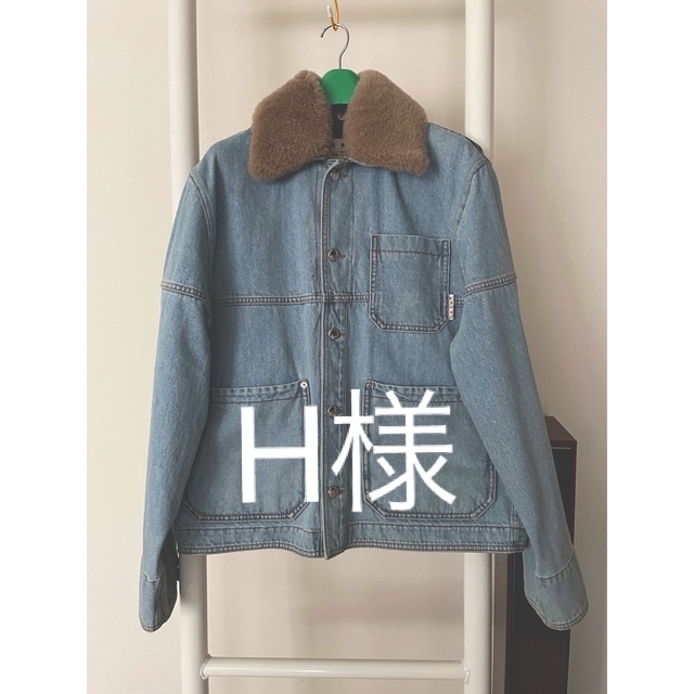 限定セール!】 Marni マルニ デニムジャケット 未使用タグ付 チェック