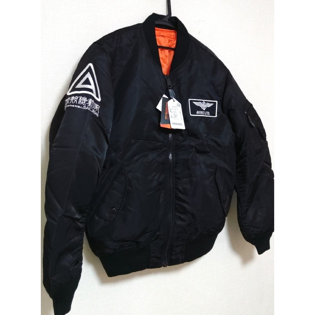 AVIREX×攻殻機動隊 SAC_2045 限定 コラボ MA-1【黒☆XL】 | www