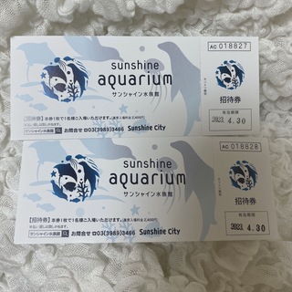 【BEN様専用】サンシャイン水族館　入場券4枚(水族館)