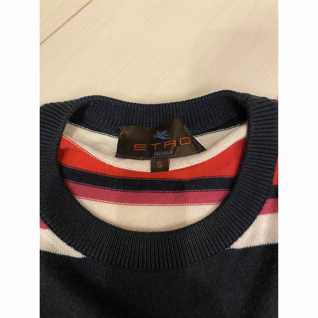 ETRO(エトロ)のエトロ　コットンクルーネックセーター メンズのトップス(ニット/セーター)の商品写真