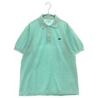 ラコステ(LACOSTE)のLACOSTE ラコステ フロントワッペン半袖ポロシャツ L1264AL ライトブルー(シャツ)