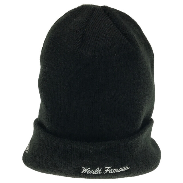 New Era® Cross Box Logo Beanie Black