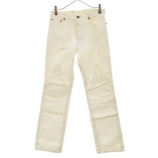 クロムハーツ(Chrome Hearts)のCHROME HEARTS クロムハーツ DNM PANTS フレアニー デニムパンツ ホワイト(デニム/ジーンズ)