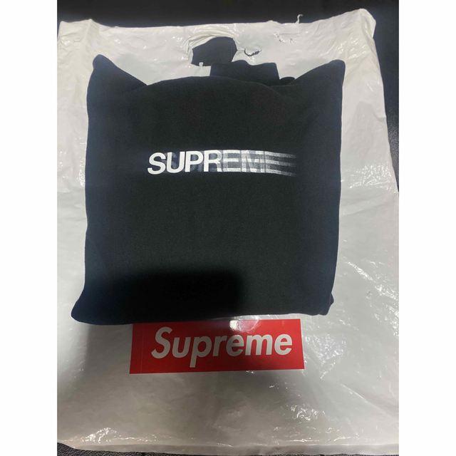 supreme motion logo hooded sweatshirt  Lメンズ