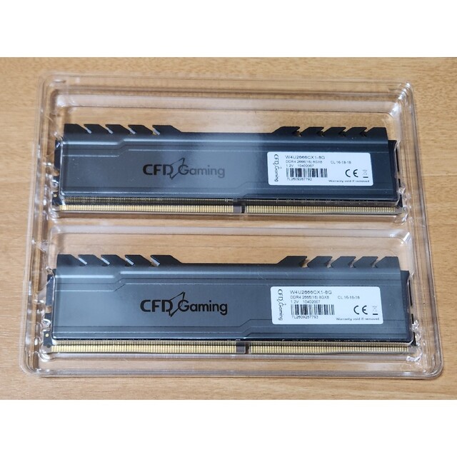 CFD DDR4-2666 16GB(8GB×2) 1