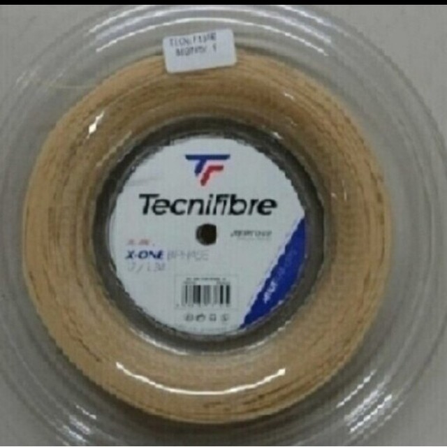 の「テクニファイバー エックスワンバイフェイズ 1張太さ1.24mm チケットのスポーツ(テニス)の商品写真