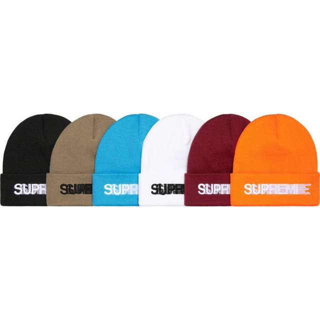 Supreme(シュプリーム)のSupreme Motion Logo Beanie メンズの帽子(ニット帽/ビーニー)の商品写真