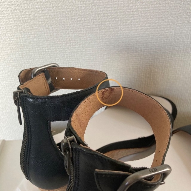 1回のみ使用★UGG アグ Zoe II ローヒールウェッジサンダル - 5
