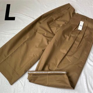 GU - 【L】【新品タグ付き】タックワイドパンツ beautiful peopleの ...