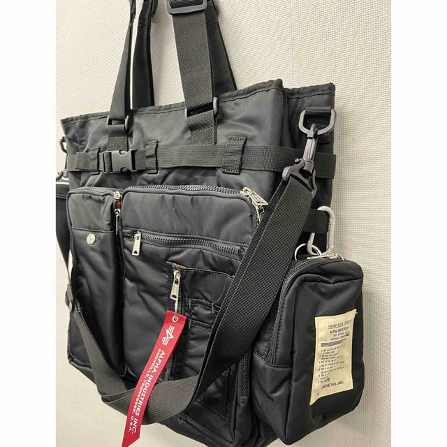 ALPHA INDUSTRIES(アルファインダストリーズ)のALPHA ショルダー&トートバッグ メンズのバッグ(ショルダーバッグ)の商品写真