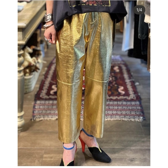 marfa ゴールド パンツ cityshop fumika uchida 正規 svanel.dk