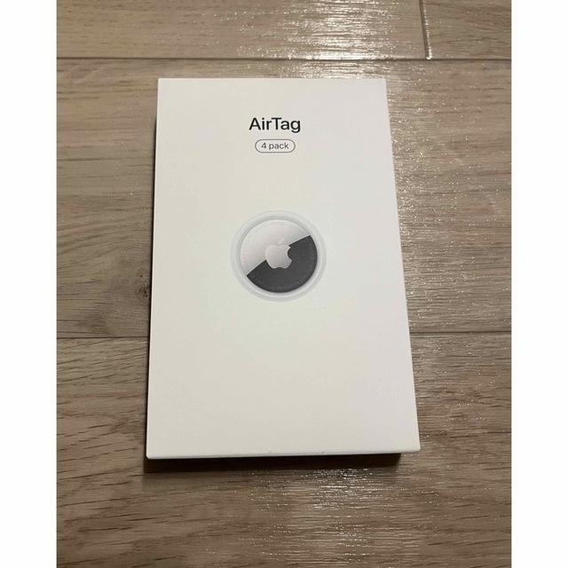 Apple製　airtag 4個入　新品未開封