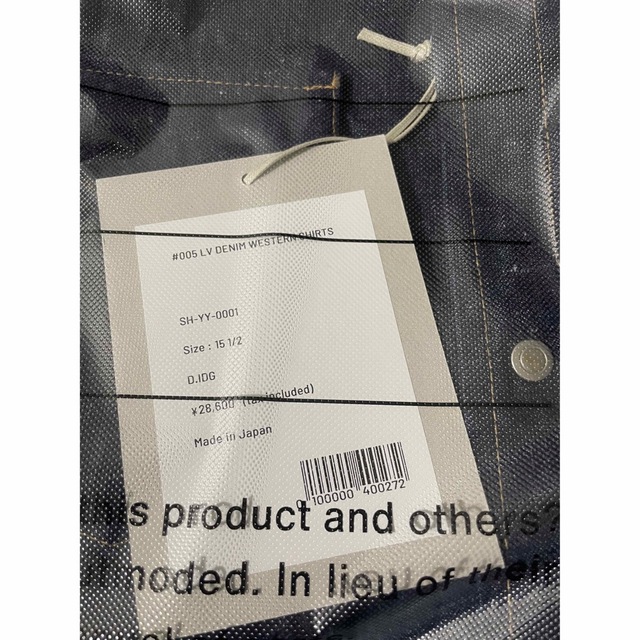 New Manuel #005 LV DENIM WESTERN SHIRTS 日本最級 19000円引き