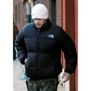 ノースフェイス(THE NORTH FACE) ダウンジャケット(メンズ)(ピンク