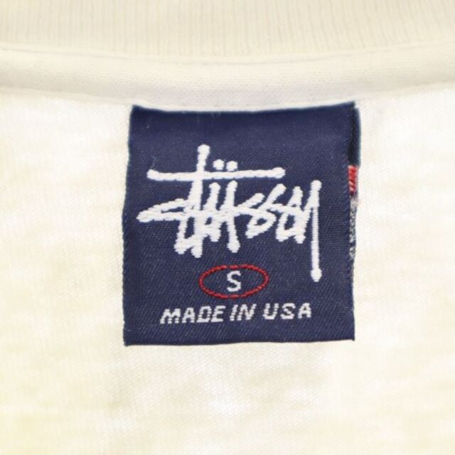 OldStussy ステューシー　紺タグ　半袖Tシャツ S USA製　90s