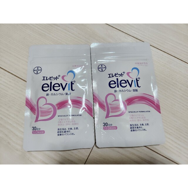 エレビット 葉酸サプリ(1袋30日分)×2袋セット - その他