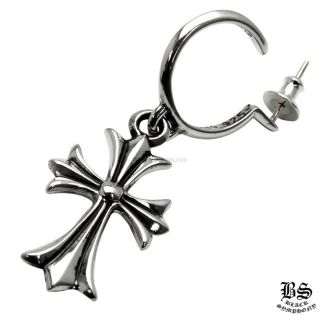 クロムハーツ(Chrome Hearts)のクロムハーツ タイニーCHクロス フープイヤリング(ピアス(片耳用))