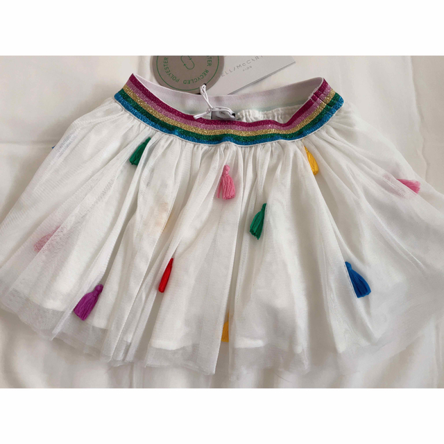 Stella McCartney(ステラマッカートニー)のstella kids ステラキッズ チュールスカート　新品未使用 キッズ/ベビー/マタニティのキッズ服女の子用(90cm~)(スカート)の商品写真