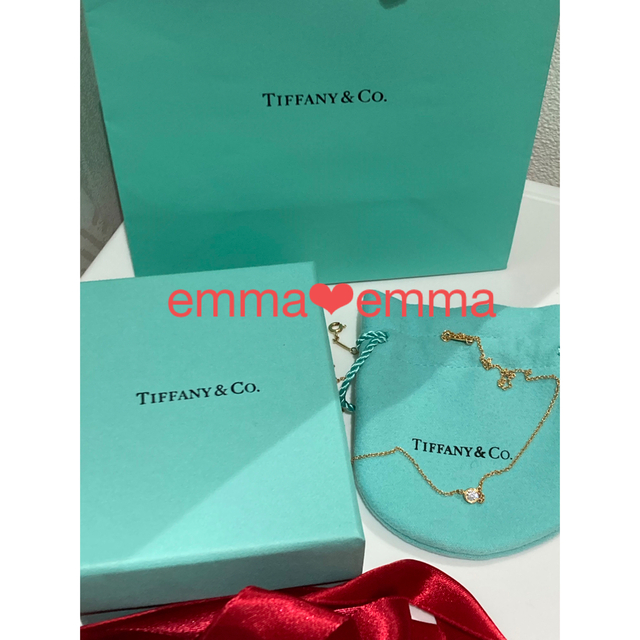 Tiffany & Co. - Tiffany ダイヤモンド バイザヤード ネックレス イエローゴールド ギフト