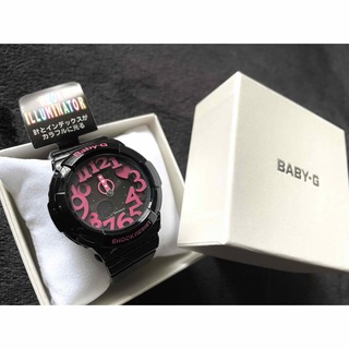ベビージー 黒 腕時計(レディース)（ピンク/桃色系）の通販 100点以上 