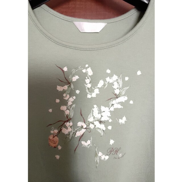 PINK HOUSE - PINK HOUSE 薄荷色のTシャツ【未着用】の通販 by
