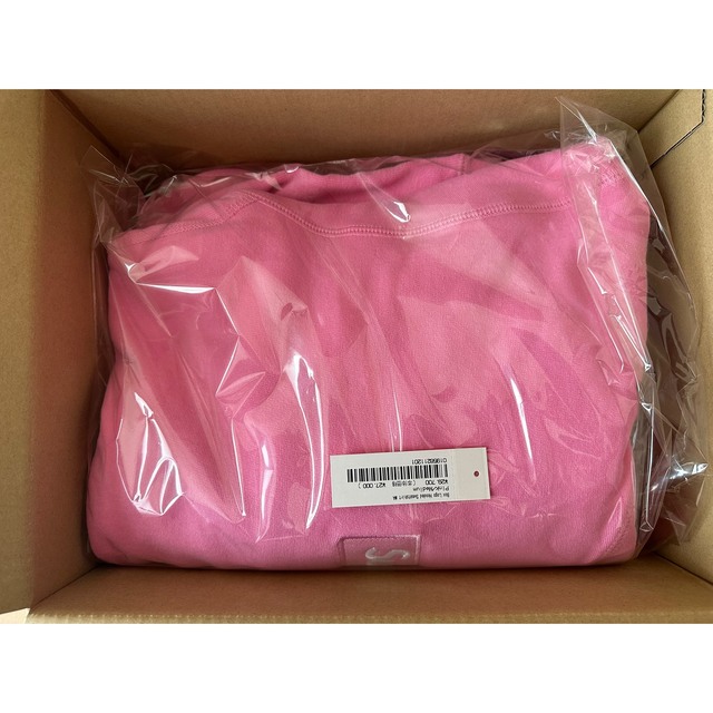 Supreme(シュプリーム)のシュプリーム　BOX LOGO pink メンズのトップス(パーカー)の商品写真