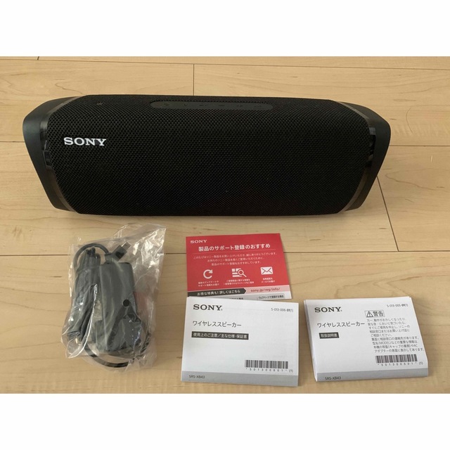 SONY(ソニー)のSONY Bluetooth ワイヤレスポータブルスピーカー SRS-XB43 スマホ/家電/カメラのスマホアクセサリー(その他)の商品写真