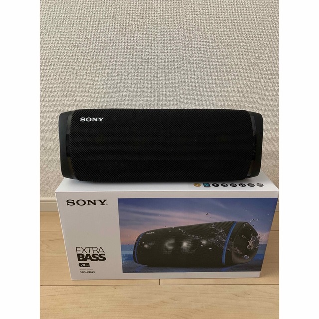 SONY(ソニー)のSONY Bluetooth ワイヤレスポータブルスピーカー SRS-XB43 スマホ/家電/カメラのスマホアクセサリー(その他)の商品写真