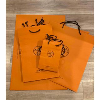 エルメス(Hermes)のHERMES  エルメス ショッパー紙袋 特大x1、大×2、中×5、小×5 (トートバッグ)