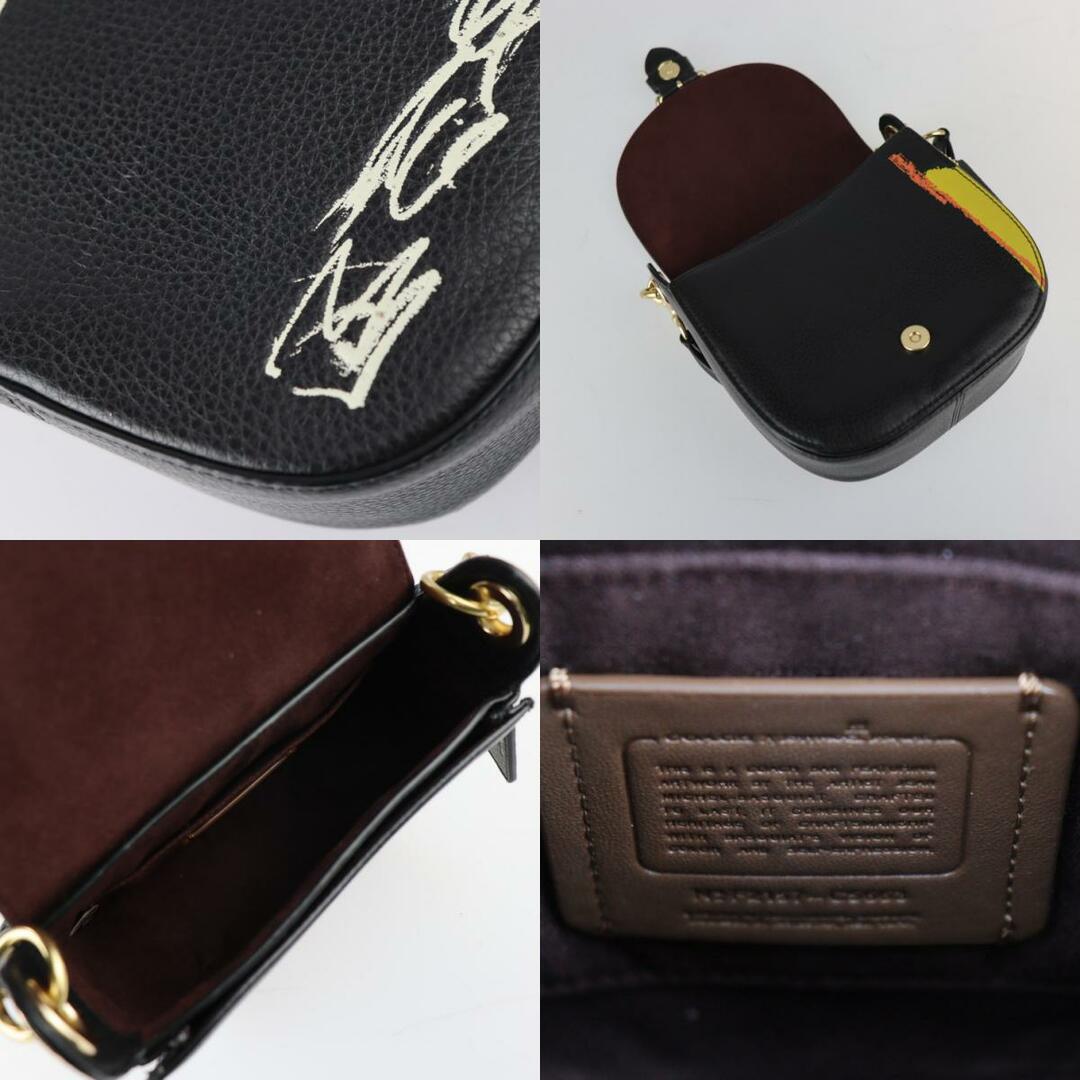 COACH - COACH コーチ バスキア コラボ ショルダーバッグ C5663 レザー