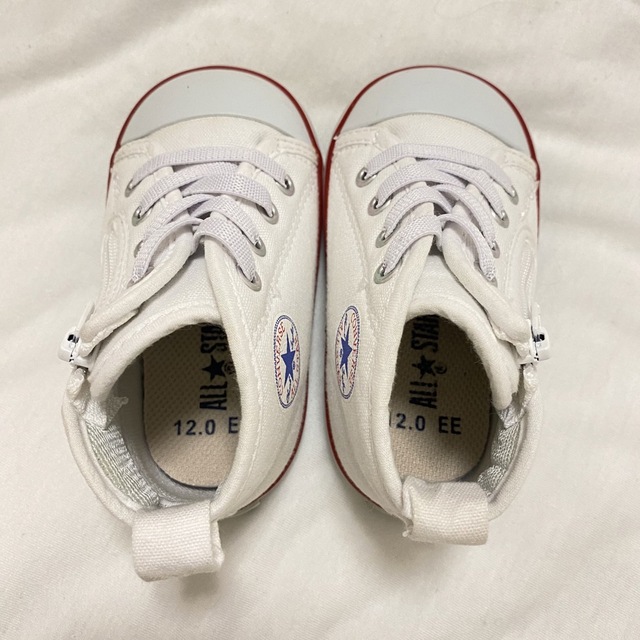 CONVERSE】12.0cm コンバースBABYALLSTARNZホワイト コンバースBABYALLSTARNZ Converse オフホワイト