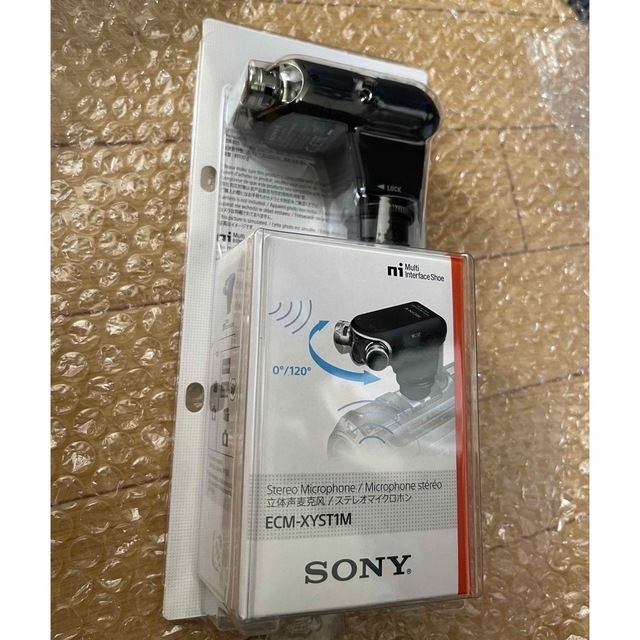 SONY(ソニー)の新品　ステレオマイクロホンECM-XYST1M Sony  楽器のレコーディング/PA機器(マイク)の商品写真